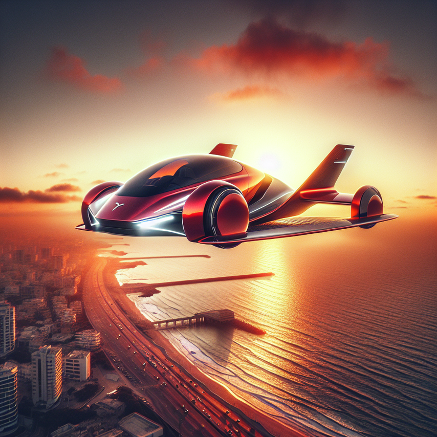 Soar High with Renault's Electric Skycar