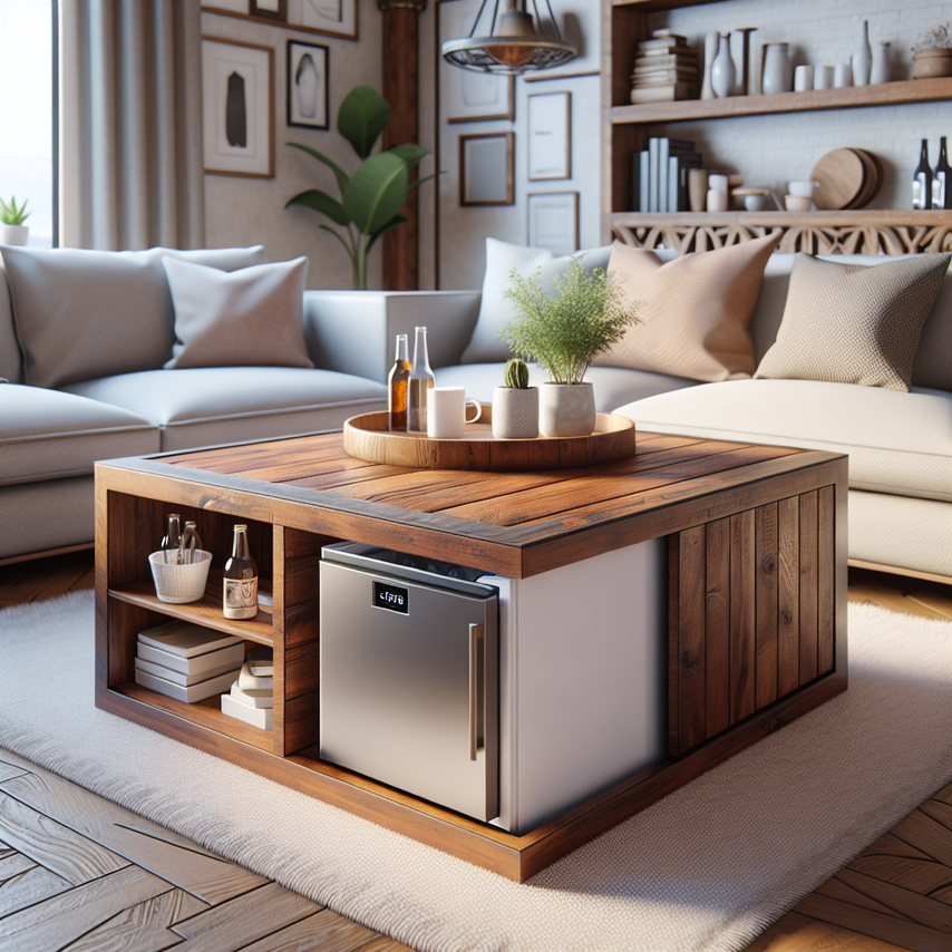 Woody: Rustic Table Meets Cool Refreshment