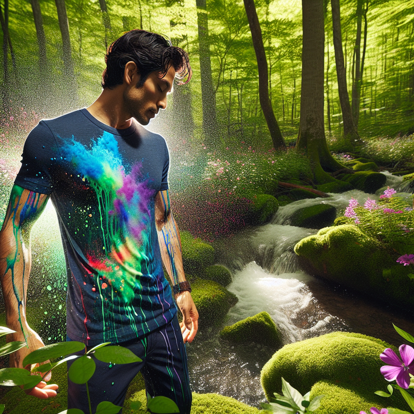 Transformative HydraDye Tees for Adventure