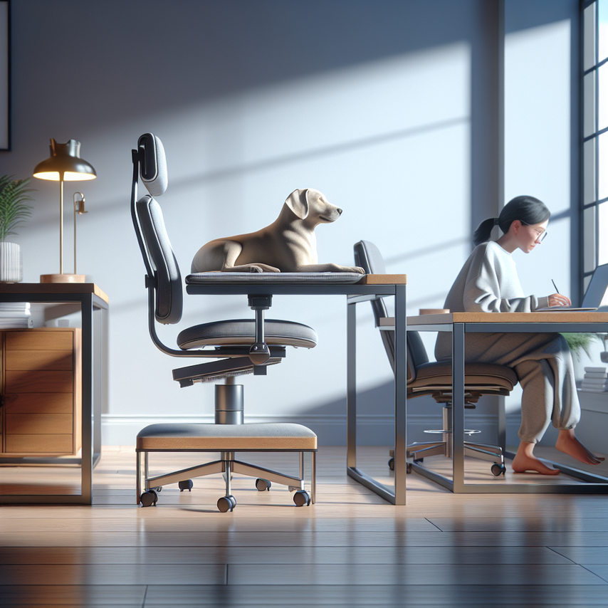 Pet Chair: Work & Purr Together