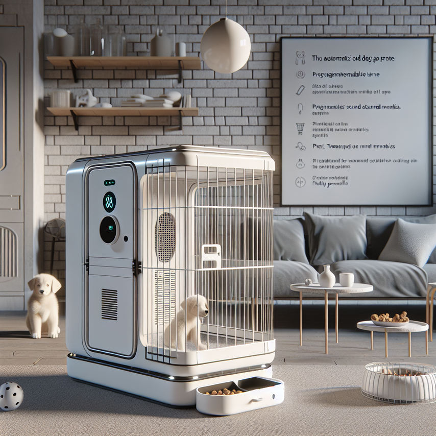 Effortless Automatic Puppy Crate