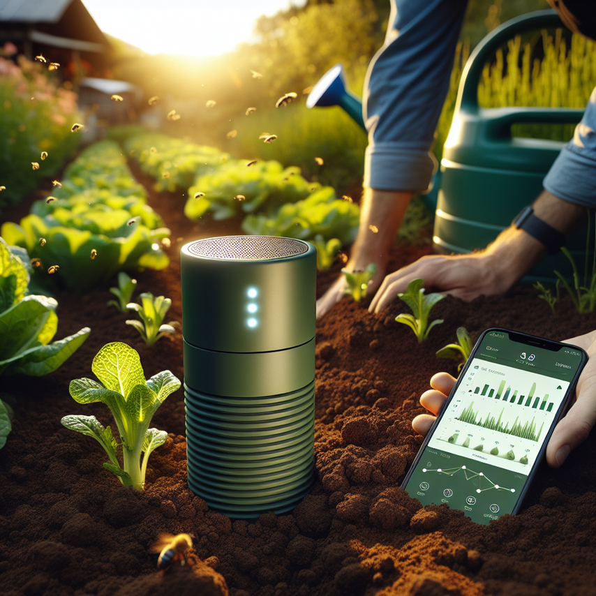 SmartSoil Sensor: Precision Agriculture Tech