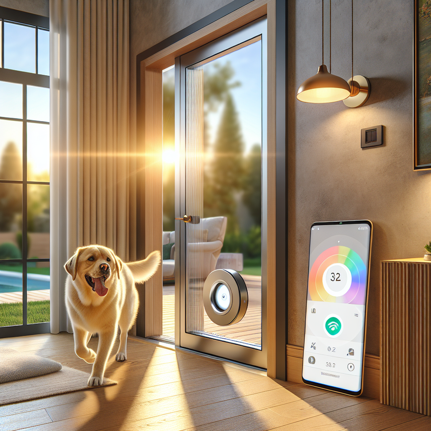 Smart Dog Door for All Pets