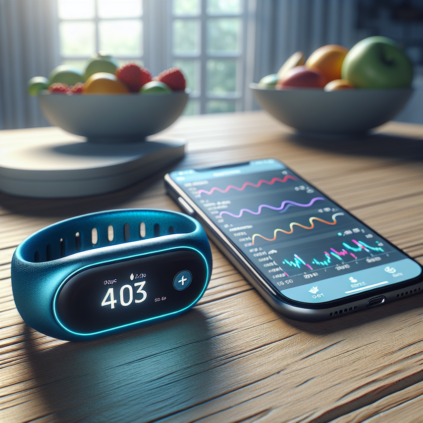 Effortless Glucose Monitoring Wristband