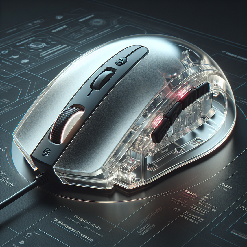 Invisigaming: Crystal-Clear Gaming Mouse