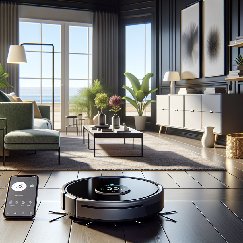 Smart Robot Vacuum Cleaning System