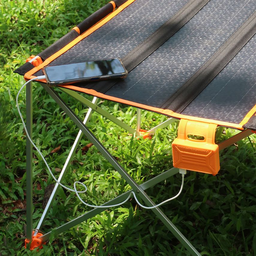 The Foldable Solar Table for Endless Scenarios