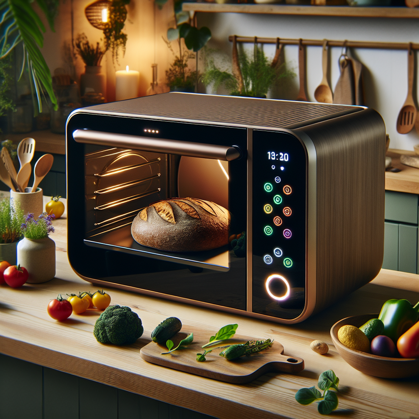 EcoBake Smart Oven - Sustainable Cooking