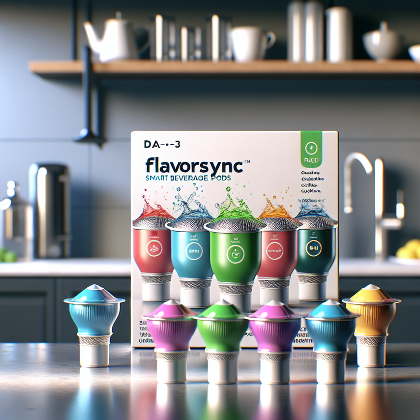 Personalized Hydration with FlavorSync Pods