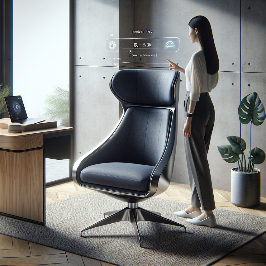 PosturePro AI Ergonomic Chair