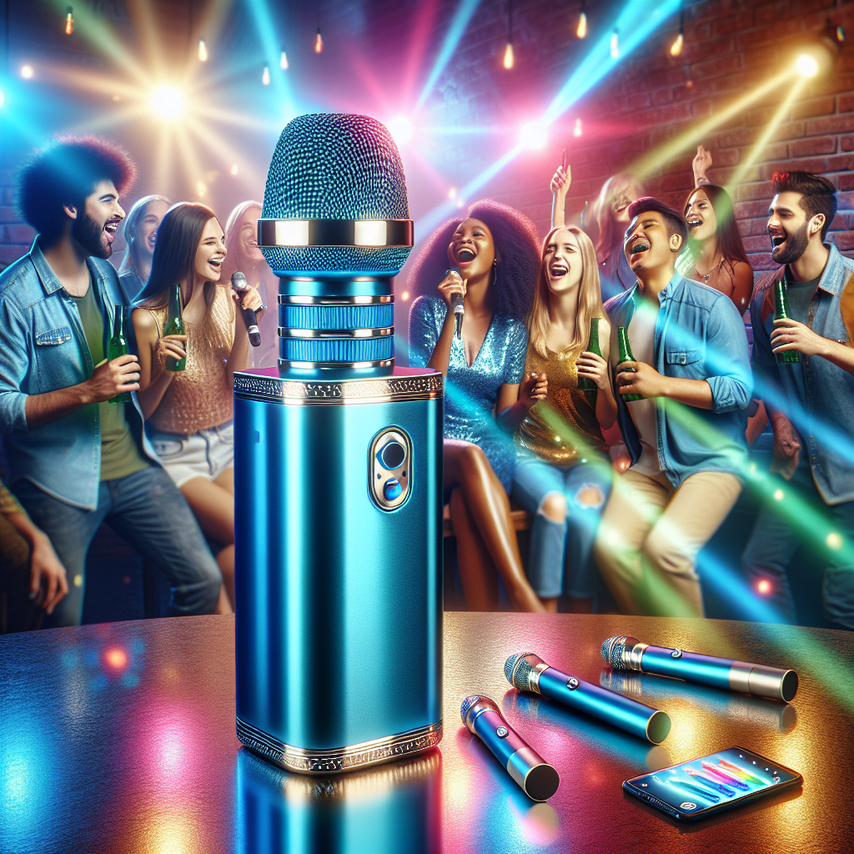 Smart Karaoke Microphone for Endless Fun