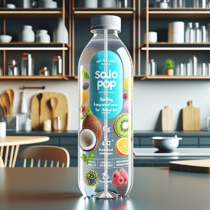 Refreshing Sparkling Coconut Drink