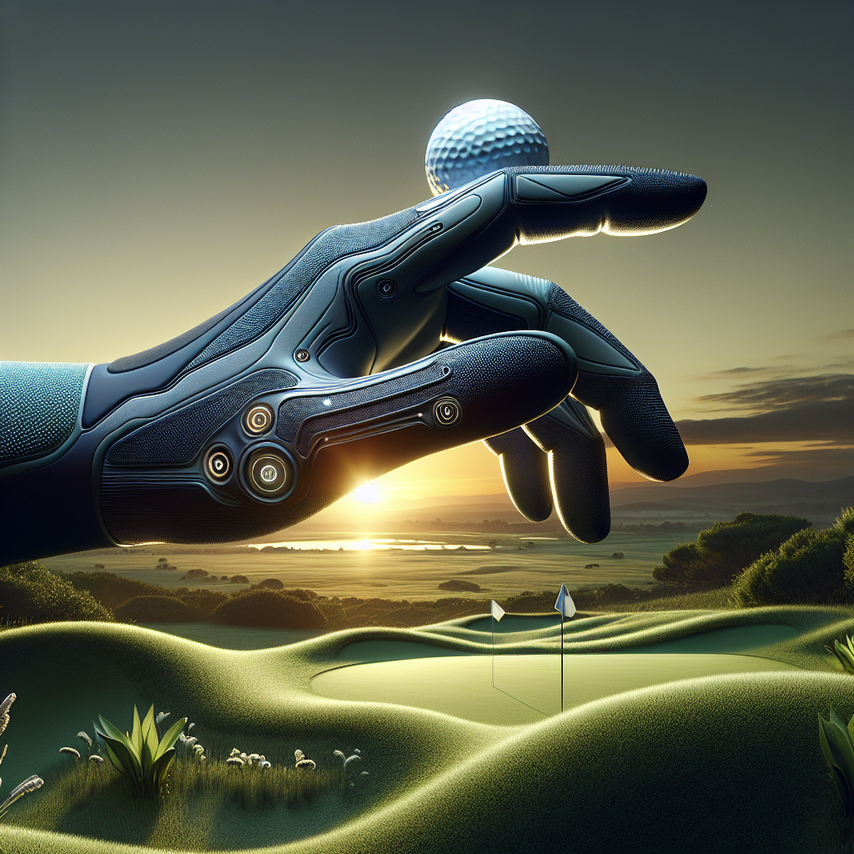 Smart Golf Glove with Sensor Technology