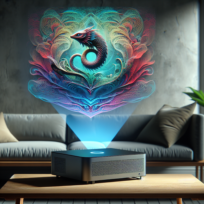 Transform Spaces with HoloArt Projector