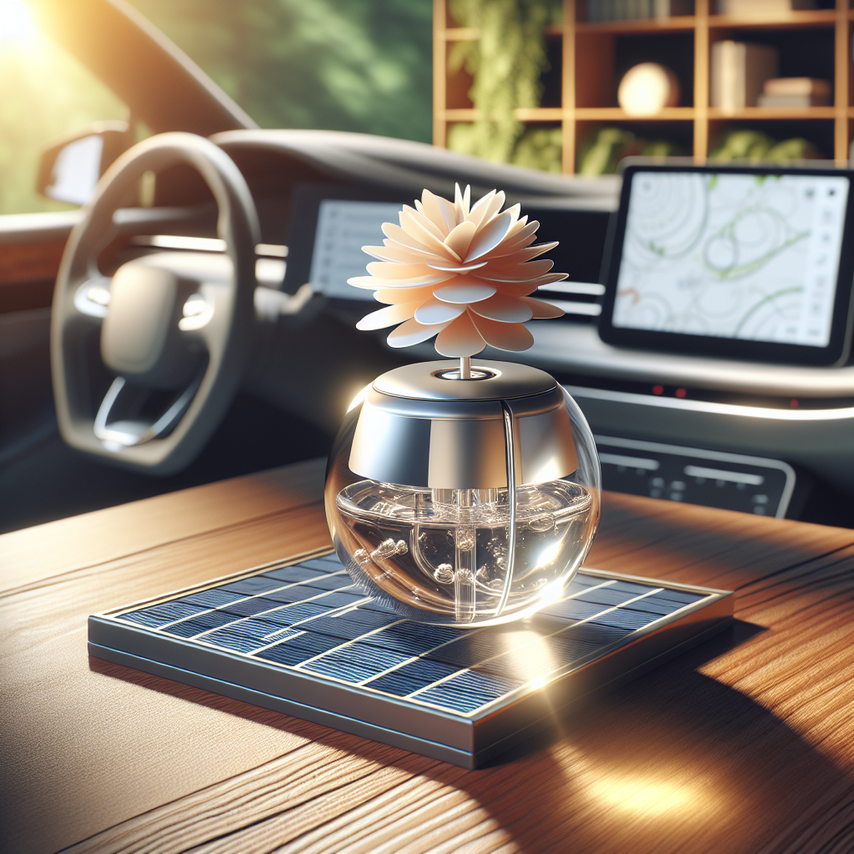 Eco-Friendly Solar Air Freshener