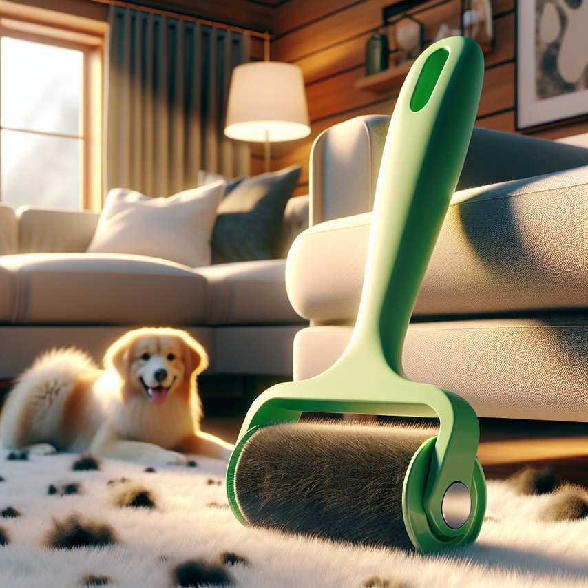 Eco-Friendly Pet Fur Remover Roller