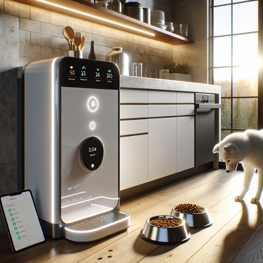 SmartFeeder Pro: High-Tech Pet Feeding Solution