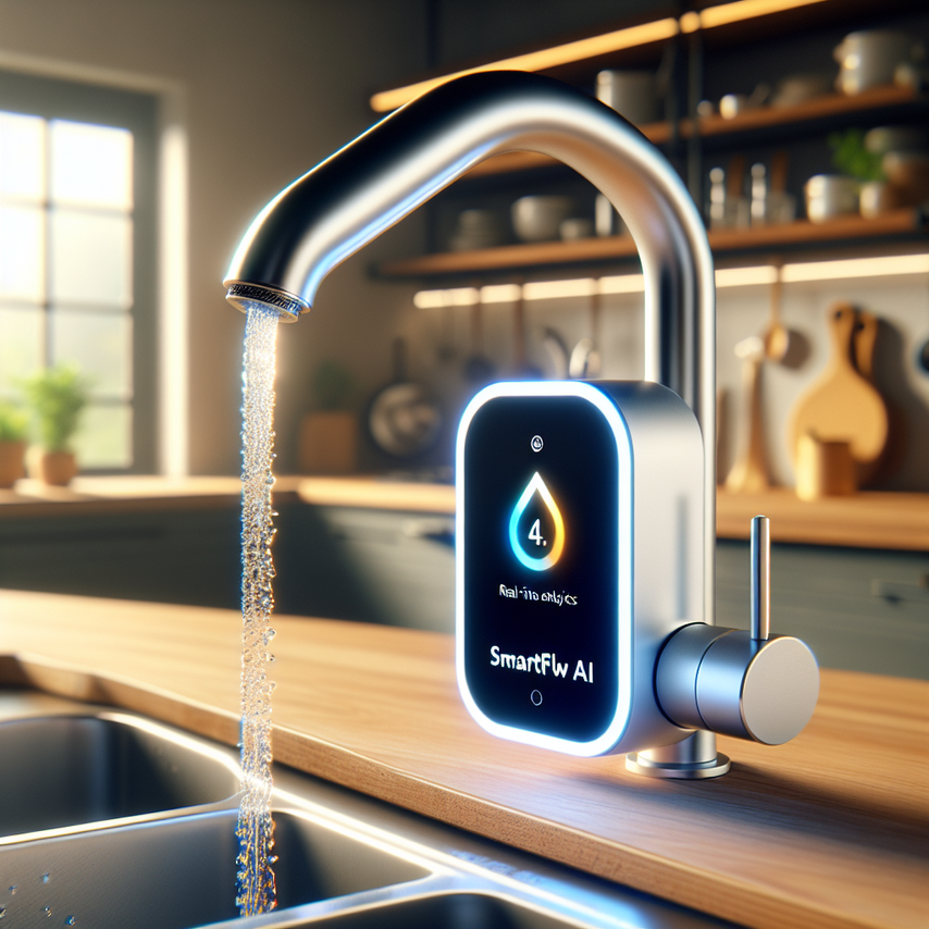 SmartFlow AI Water Conservation Device