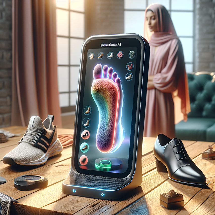 ShoeSense AI Foot Scanning Device