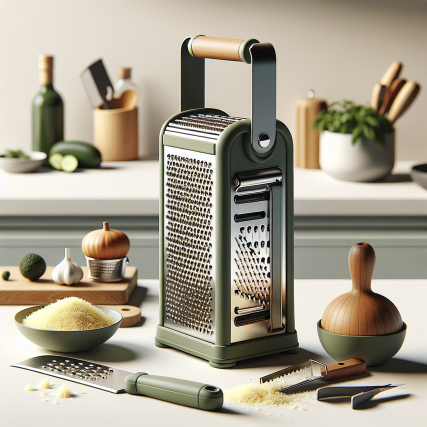 Effortless Compact Kitchen Grater