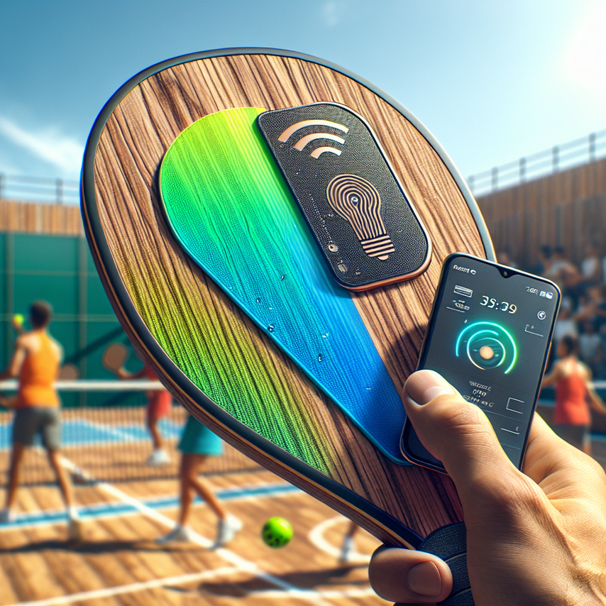 NFC Smart Strip for Pickleball Paddles