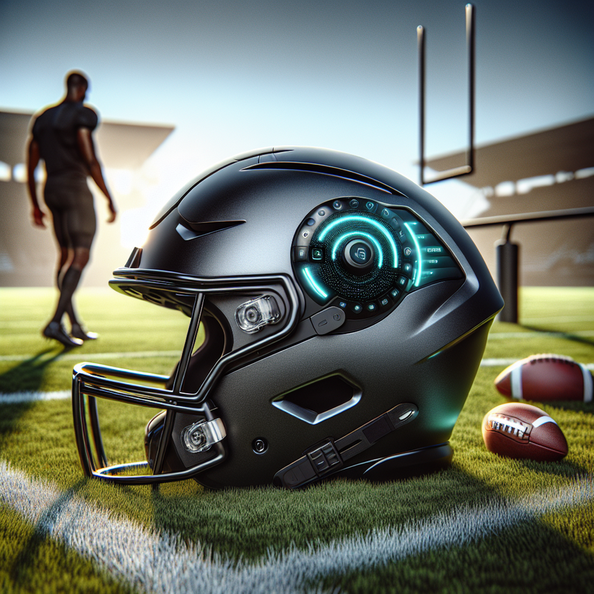 Smart Football Helmet - Safety First