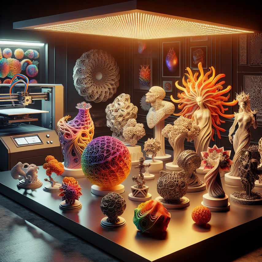 Transform Digital Art into 3D Sculptures