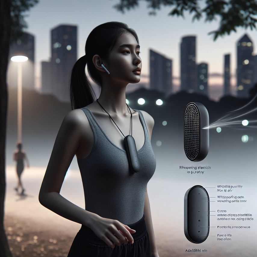 Breathe Easy with AirPure Wearable