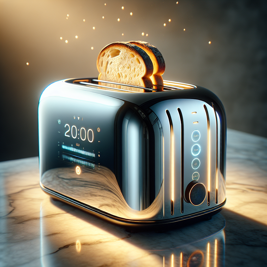 AI Smart Toaster: Perfect Toast Every Time