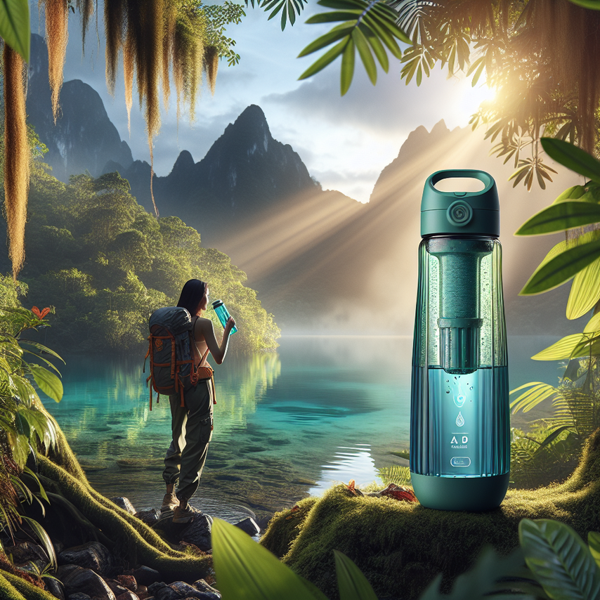 LifeFilter AI Water Filtration Bottle