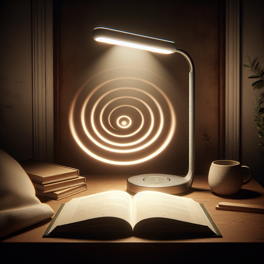 GlowRead Lamp: Intelligent Illumination